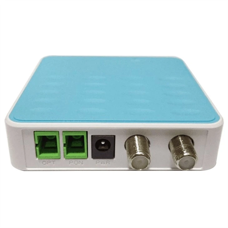Nœud de fibre optique WDM à 2 sorties RF