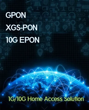 La principale solution d'accès à domicile 1G/10 est PON