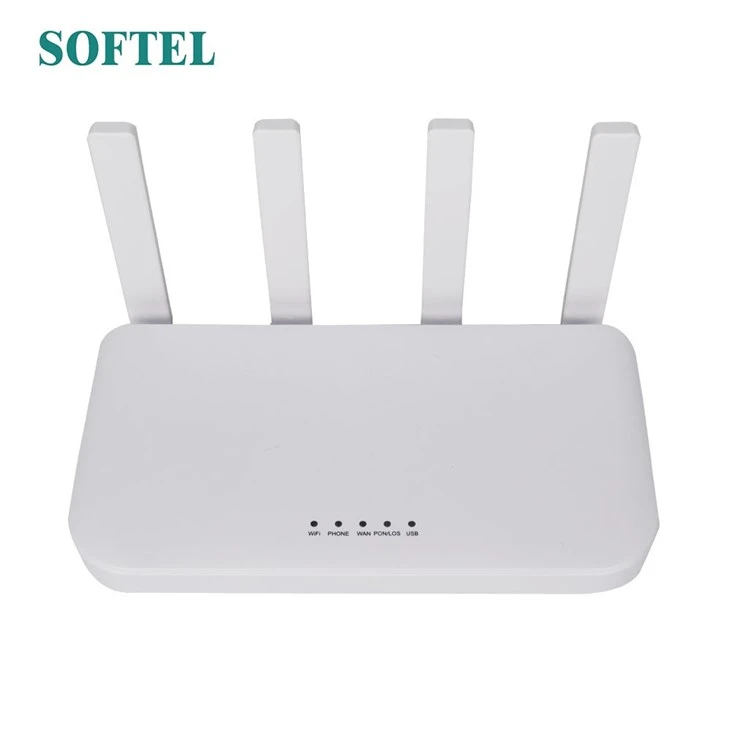 Onu-wifi6-4-ports-4ge Voip-ftth-factory-brand-new Ax 1500 factory