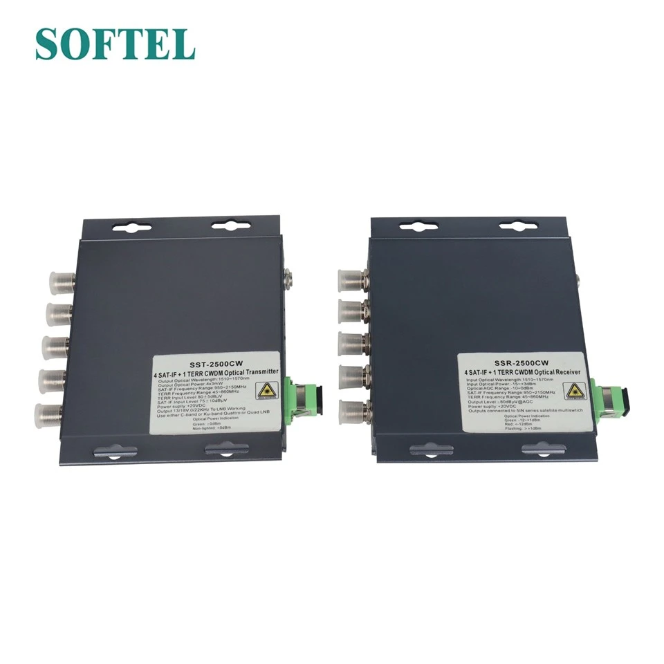 SAT-IF TERR Optical Transmitter And Receiver factory